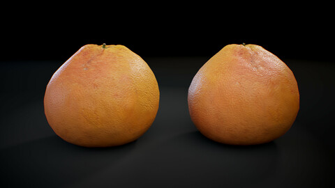 Grapefruit 3 photogrammetry