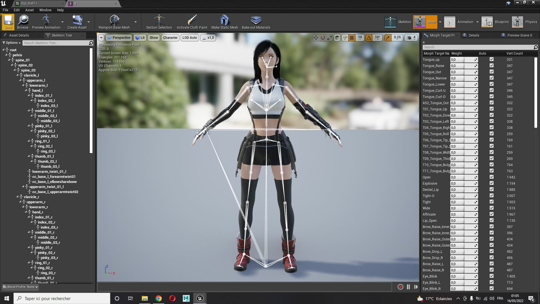 ArtStation - Tifa Lockhart Game Ready | Game Assets