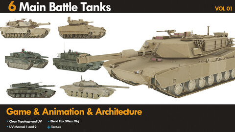 6 Main Battle Tanks