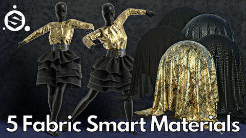 Skirt No.2 : 5 Fabric smart material