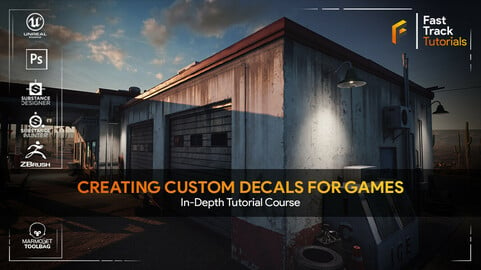 Creating Custom Decals for Games ︱ In-Depth Tutorial Course