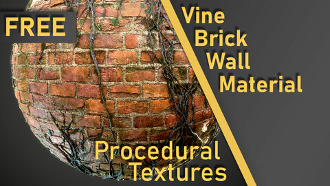 Vine Brick Wall Material