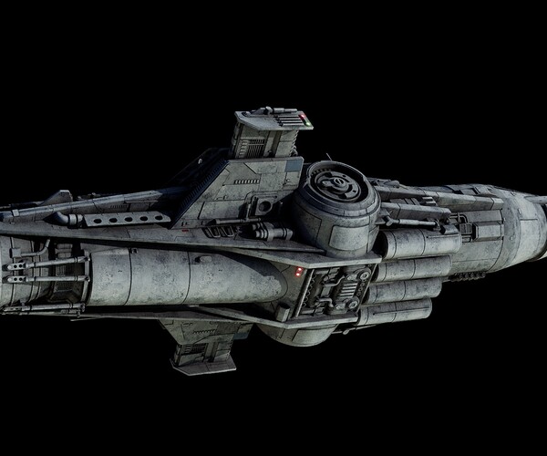 ArtStation - Corellian Torpedo Boat DP8 - Star Wars | Resources