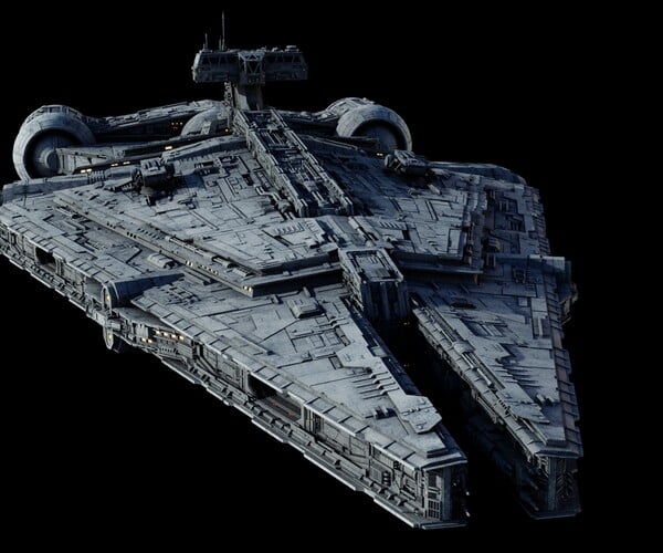 ArtStation - Imperial Light Cruiser - Star Wars | Resources