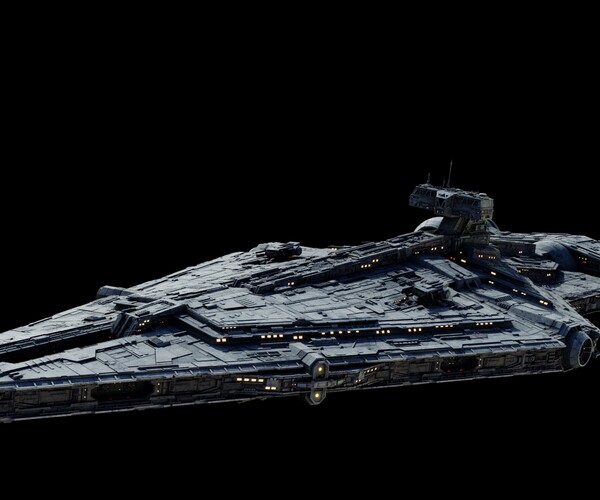 ArtStation - Imperial Light Cruiser - Star Wars | Resources