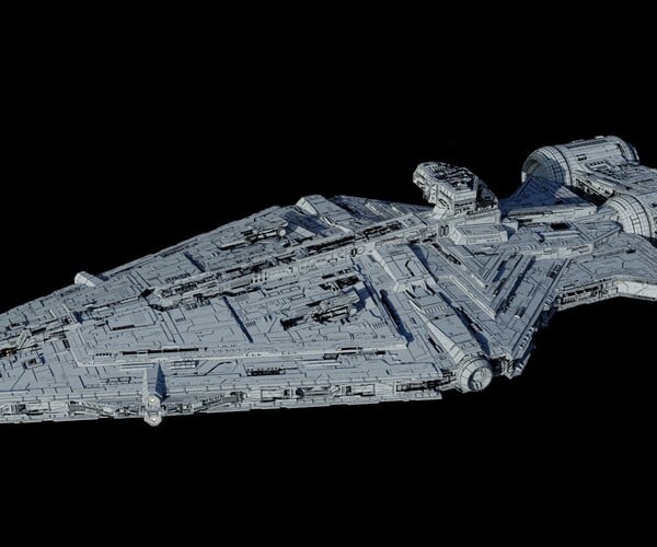 ArtStation - Imperial Light Cruiser - Star Wars | Resources