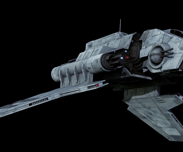 ArtStation - Nu-class attack shuttle - Star Wars | Resources