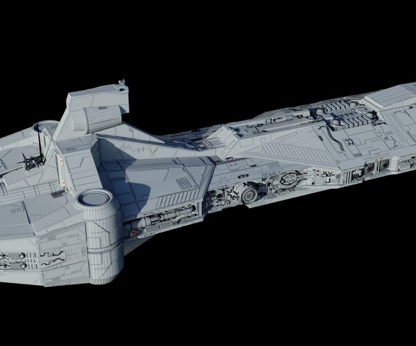 ArtStation - Pelta-class frigate - Star Wars | Resources