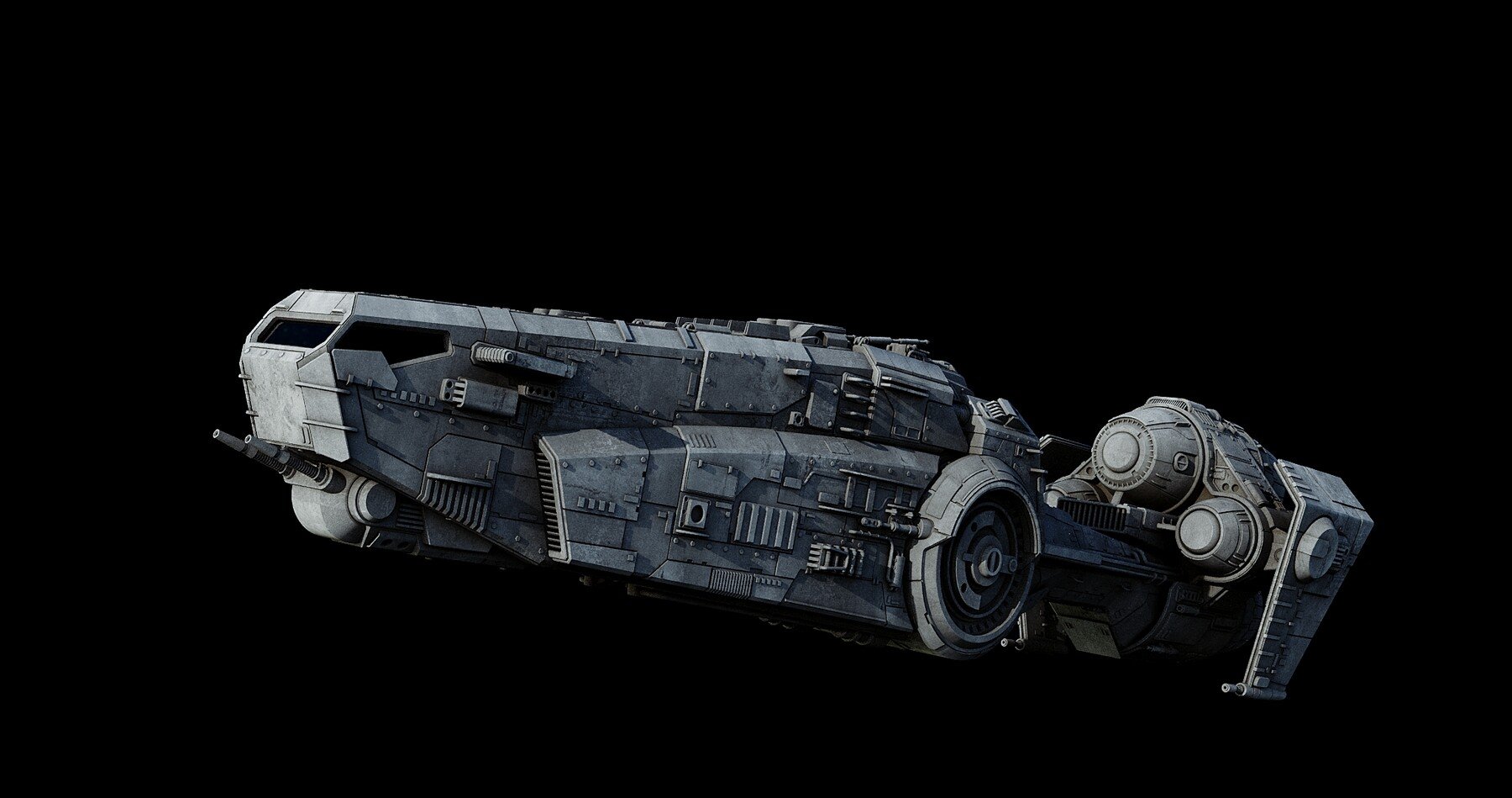 ArtStation - YV-337 light freighter - Star Wars | Resources