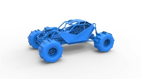 3D printable Diecast Formula Off Road Scale 1 to 25