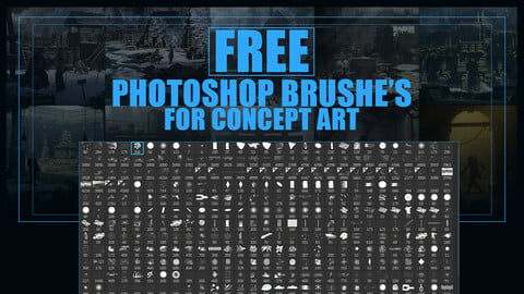 Free Photoshop Brushes For Concept Art