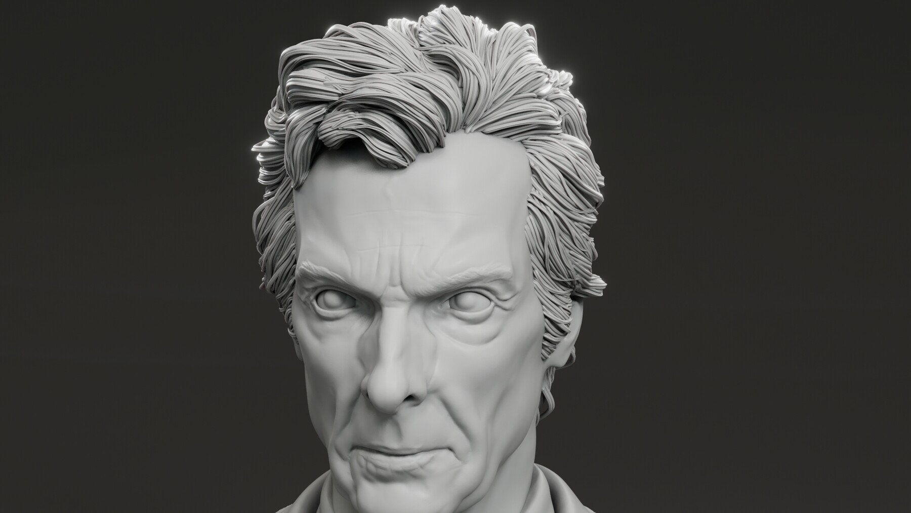 ArtStation - Peter Capaldi - 12th Doctor - Doctor Who | Resources