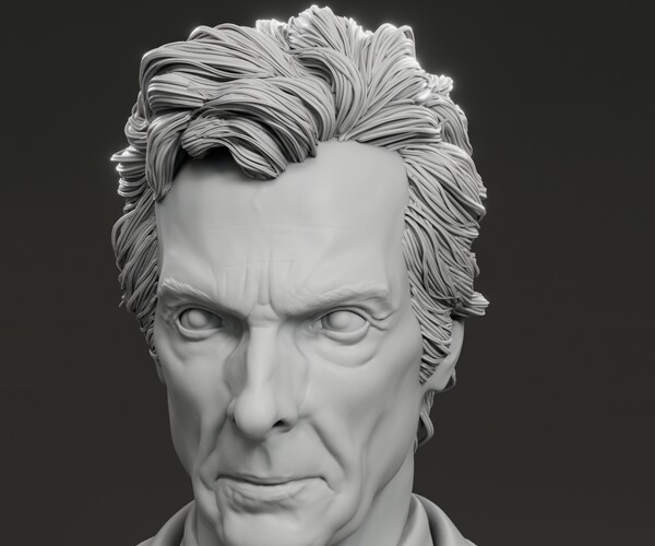 ArtStation - Peter Capaldi - 12th Doctor - Doctor Who | Resources