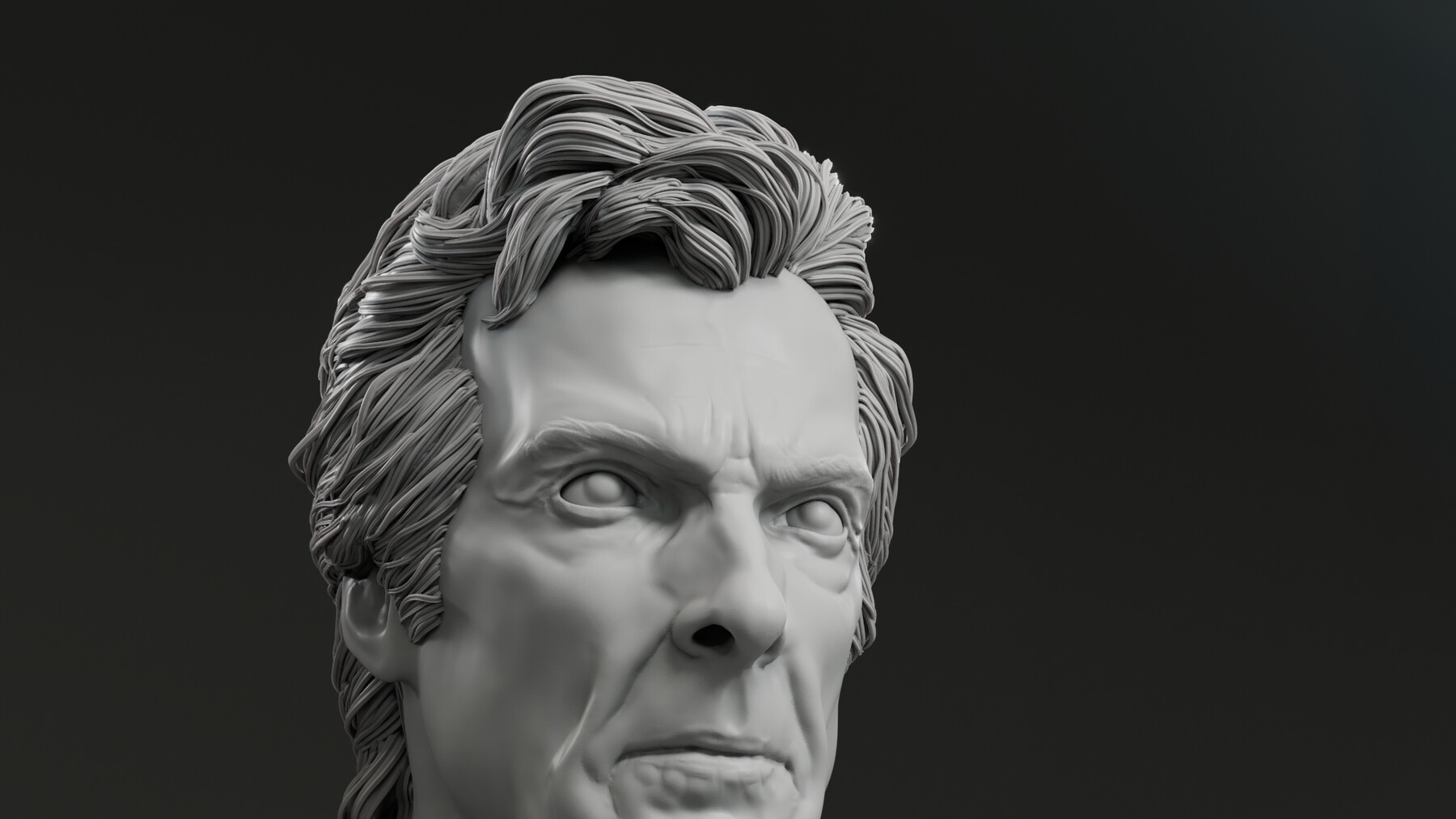 ArtStation - Peter Capaldi - 12th Doctor - Doctor Who | Resources