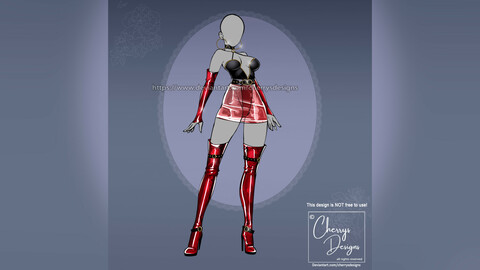 Customizable Outfit design #6