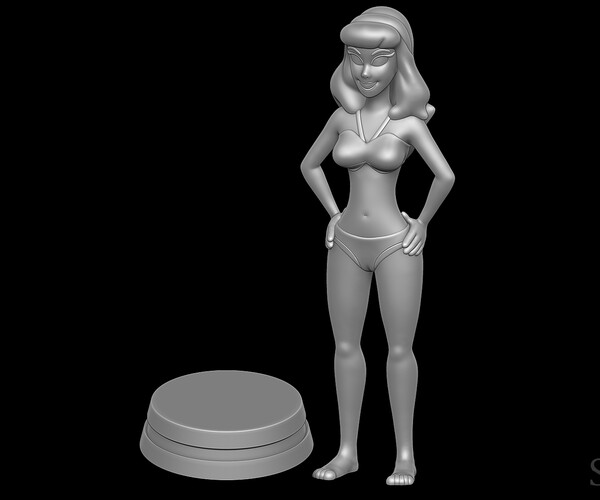 Artstation Daphne Blake Swimsuit Scooby Doo 3d Print Model Resources 