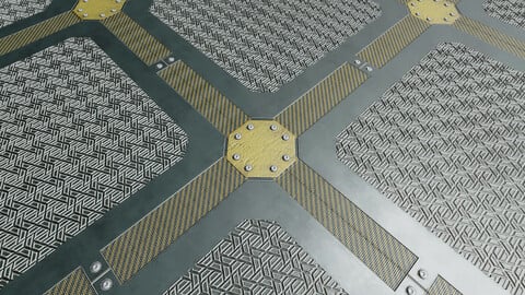 Sci-Fi Floor Panel