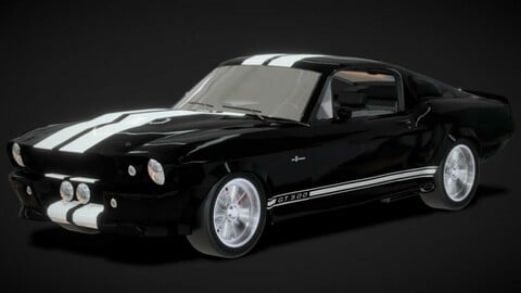 Resources - Vehicles - Model Car - Shelby GT500 Mode