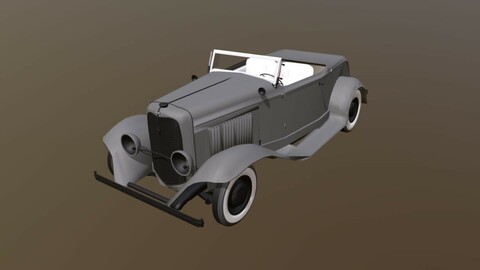 Resources - Vehicles - Model Car -  1932 Ford Model -Over 75 Years Old