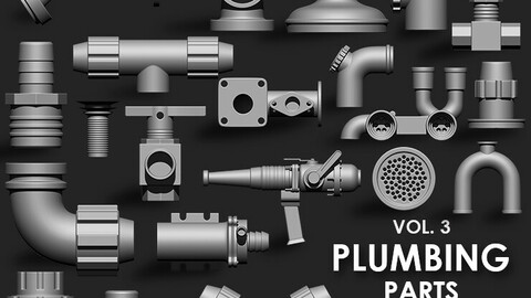 Plumbing Parts IMM Brush Pack (21 in One) Vol.3