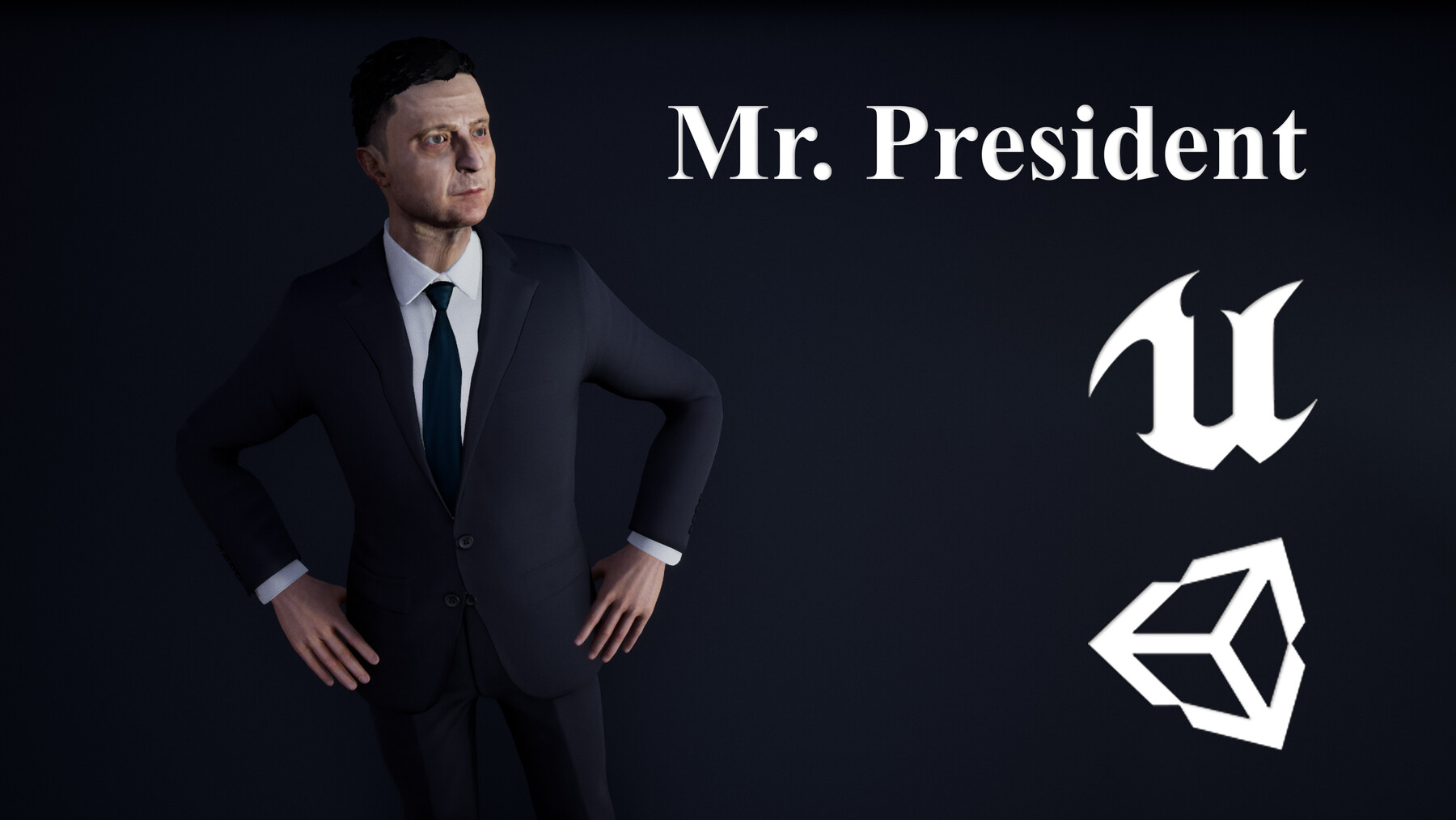 ArtStation - Mr. President | RIGGED | Game Ready | Game Assets