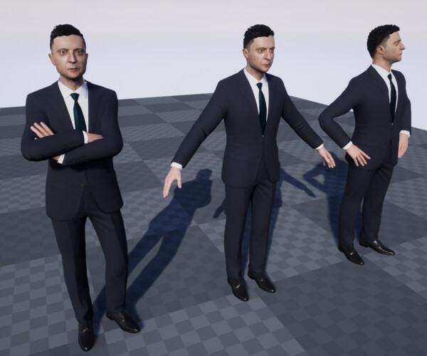 ArtStation - Mr. President | RIGGED | Game Ready | Game Assets