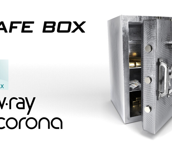 ArtStation Safe BoxMoney & Gold Bullion Game Assets