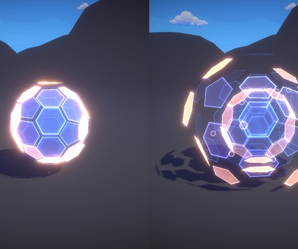 ArtStation - VFX Graph - Sci-Fi Shield - Vol. 1 | Game Assets