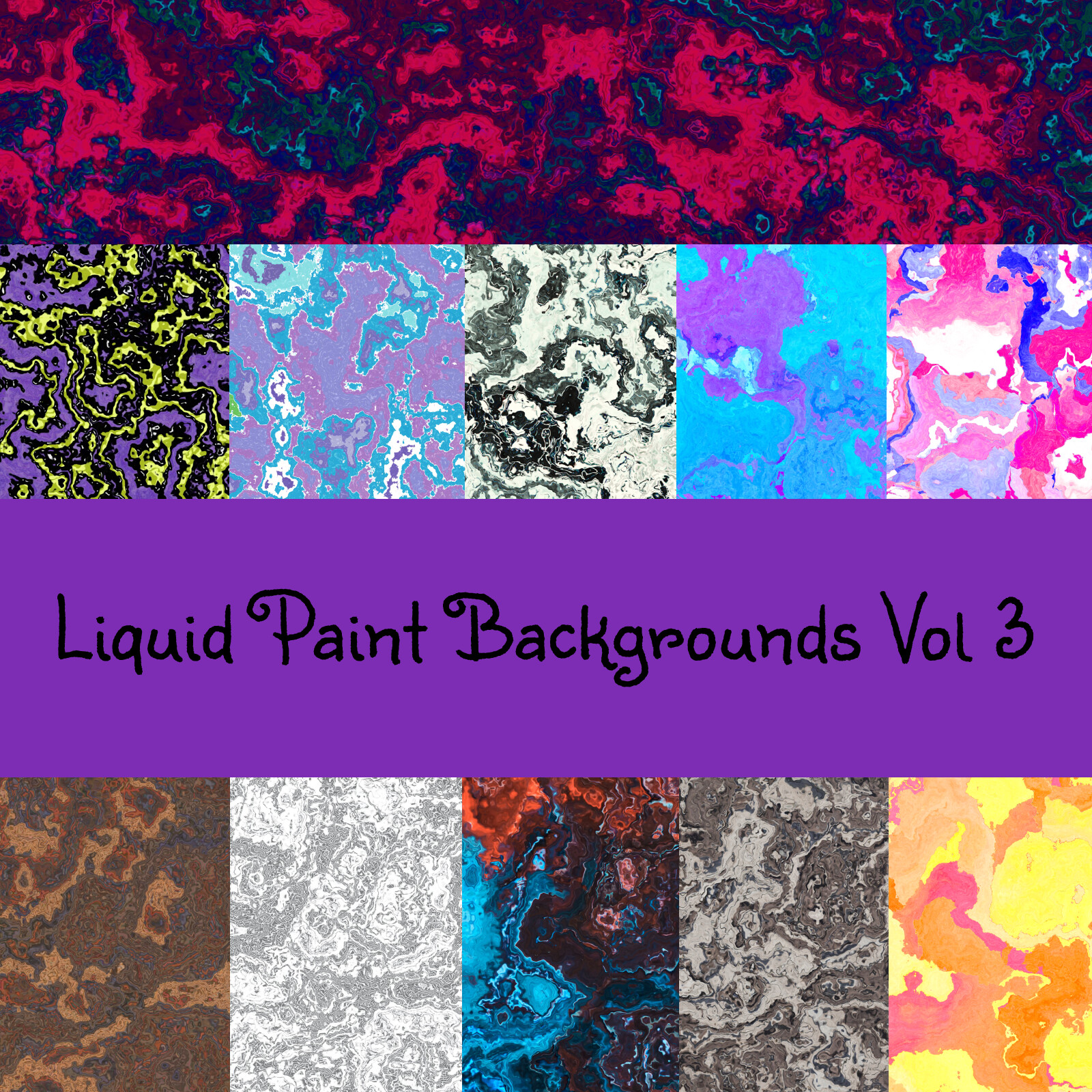 ArtStation - Liquid Paint Backgrounds vol 3 | Artworks