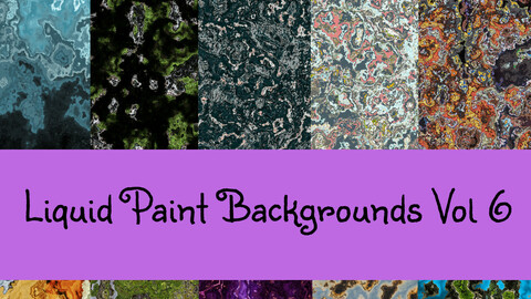 Liquid Paint Backgrounds vol 6