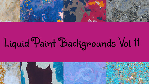 Liquid Paint Backgrounds vol 11