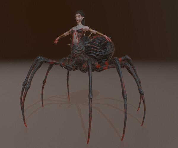 ArtStation - Spider Queen | Game Assets