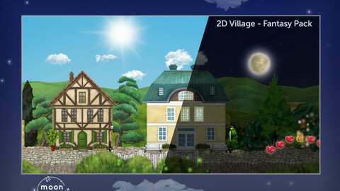 Fantasy Village/Town 2D