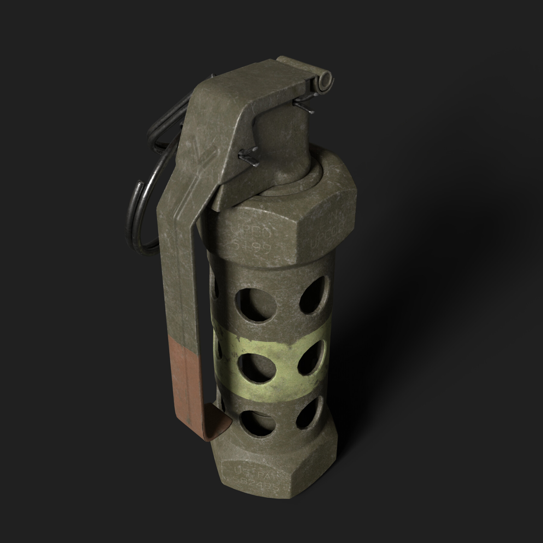 ArtStation - M84 stun grenade | Game Assets