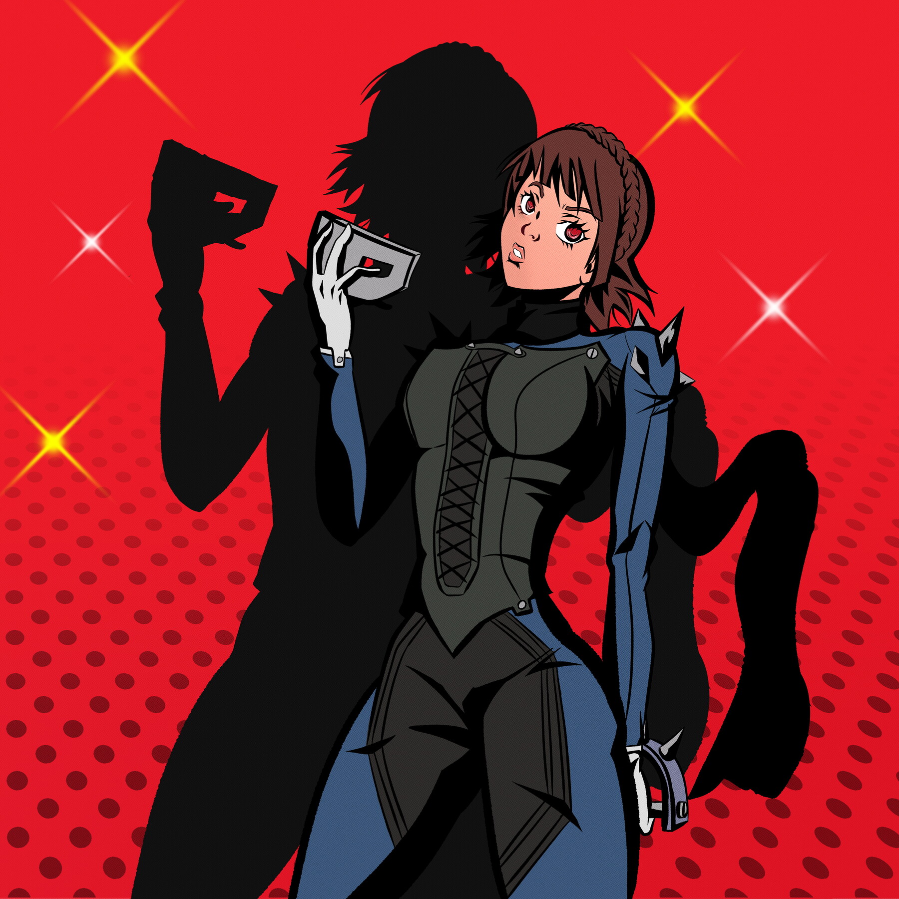 Artstation Persona 5 Makoto Niijima Queen Desktop Bg Icon