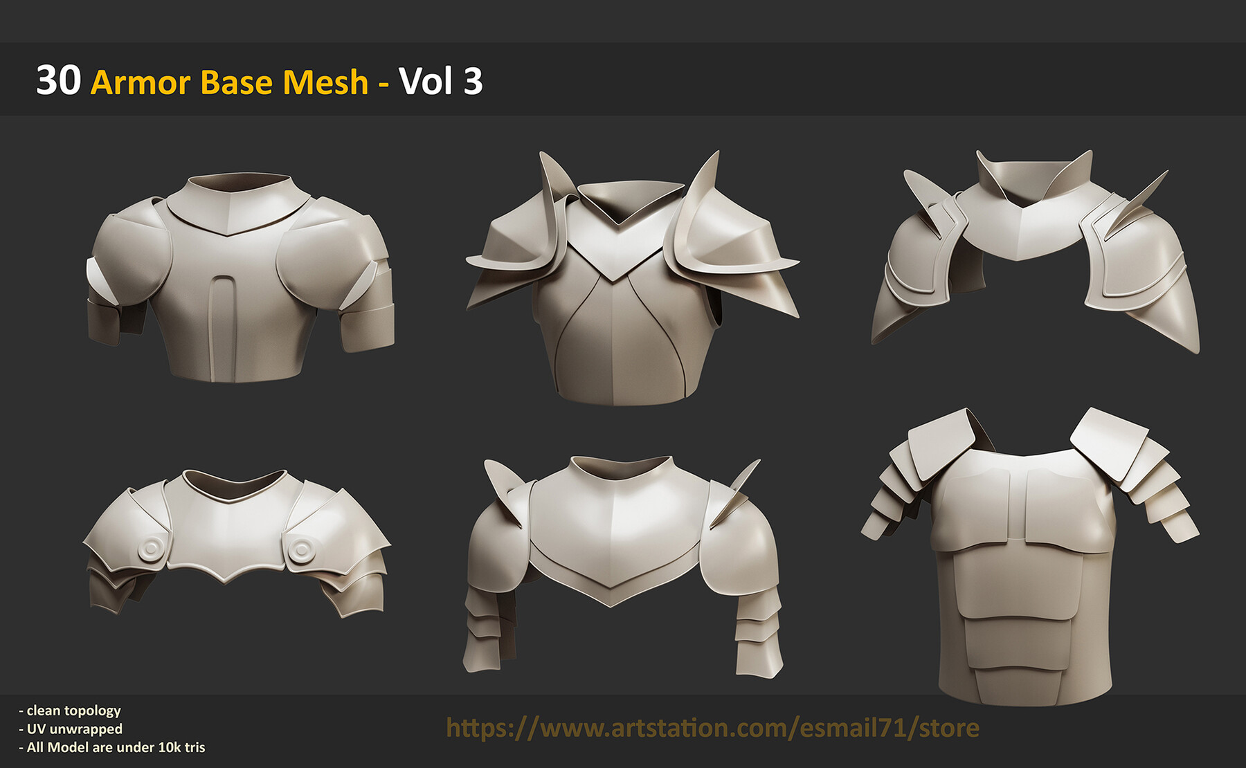 ArtStation - 15 High Quality Armor Leather Material