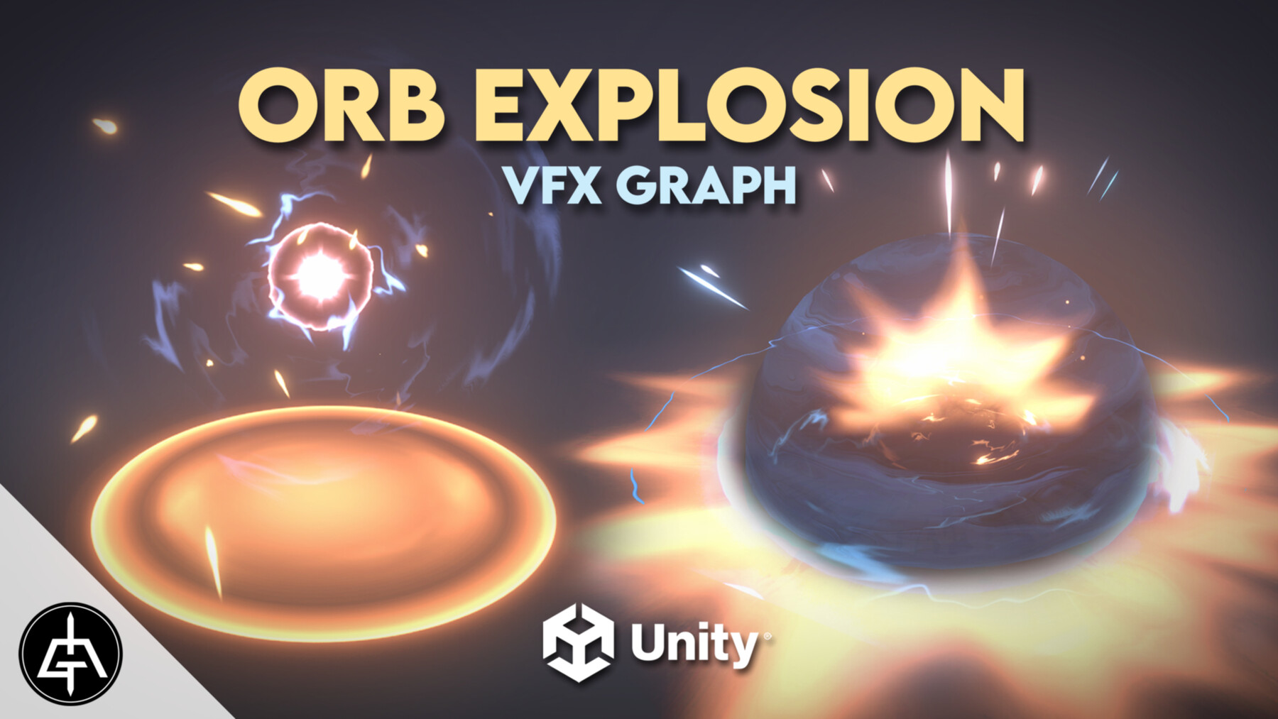 Magic purple explotion, made in Unity - VFXgraph - Real Time VFX