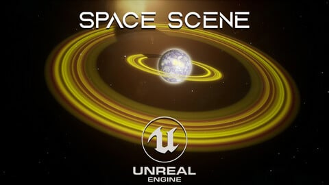 Space Scene for Unreal Engine 5