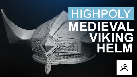 [HIGHPOLY] Medieval Viking Helm