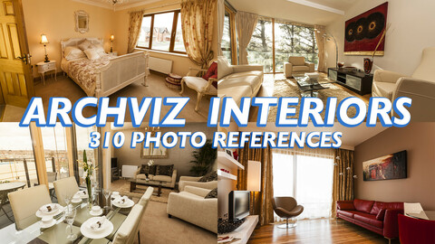 ARCHVIZ INTERIORS - Photo Reference Pack