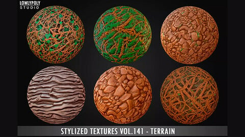 Terrain Vol.141 - Stylized Textures