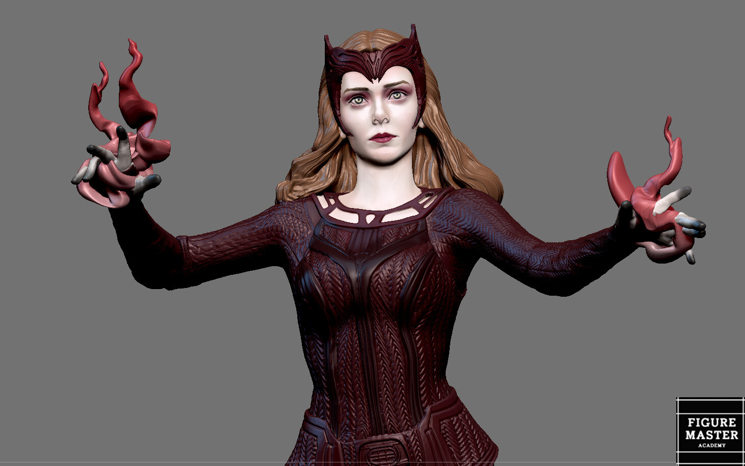 ArtStation - Wanda: the Scarlet Witch (Multiverse of Madness)