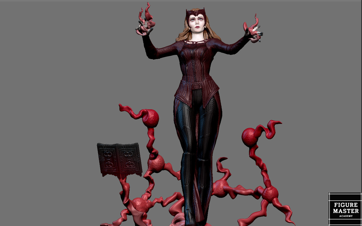 ArtStation - Wanda: the Scarlet Witch (Multiverse of Madness)