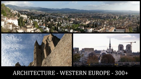 300+ General Western Europe Architecture Reference Pictures