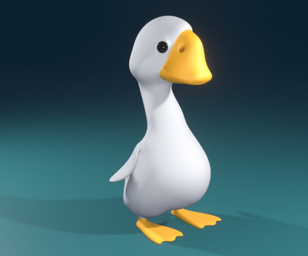 ArtStation - Mr.Duck Game Ready Character model | Game Assets