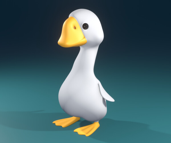 ArtStation - Mr.Duck Game Ready Character model | Game Assets