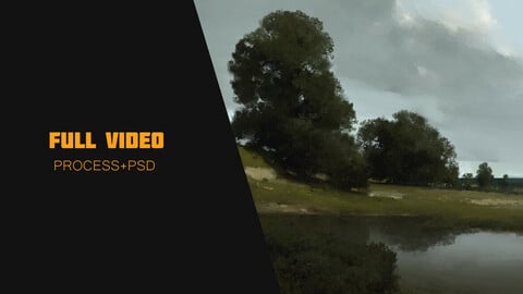 Landscape full video process+psd