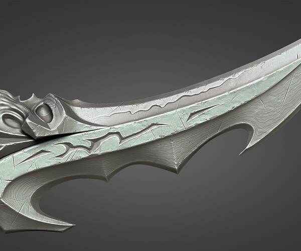 ArtStation - Sylvanas Raid Dagger 3D print model | Game Assets