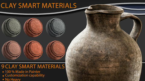 High-Detail Clay Smart Material
