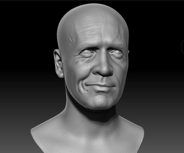 ArtStation - Number Six (Patrick McGoohan) sculpt | Resources